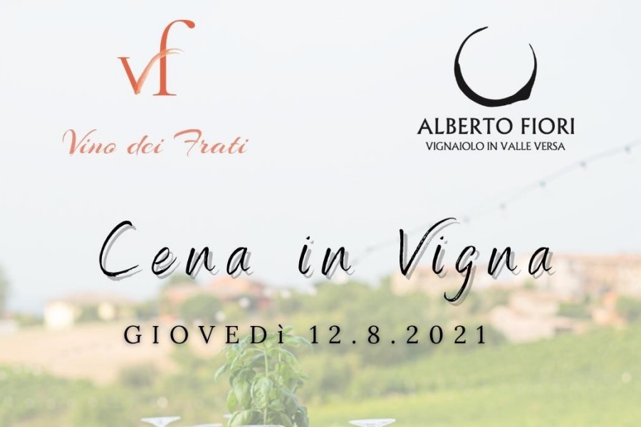 Cena in vigna con il ristorante Vino dei Frati (12/08/2021)